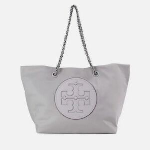 Tory Burch Gray Ella Tote